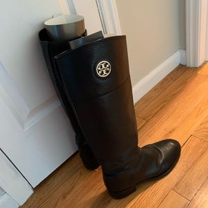 Tory Burch Knee High Black Boots